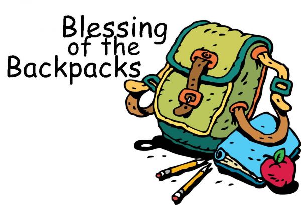 Blessing of the Backpacks & First Day of Sunday School