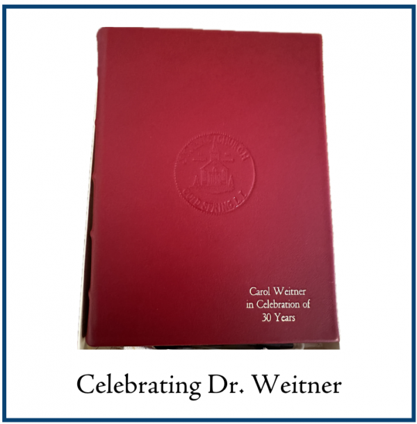 Celebrating Dr. Weitner