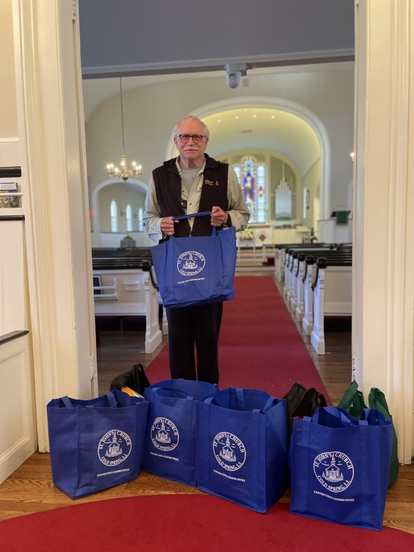 OUTREACH “BLUE BAG” COLLECTION IS THIS SUNDAY - JUNE 4