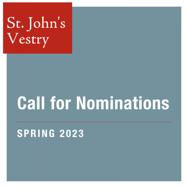 Vestry Nominations 2023